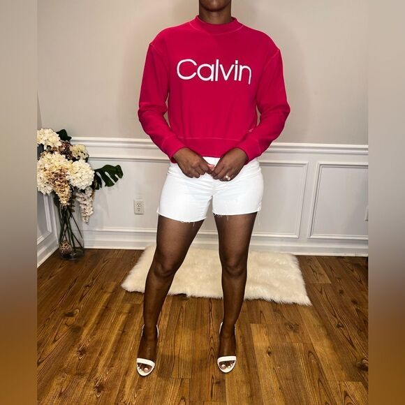 Calvin Klein performance cropped sweater - Picture 1 of 4